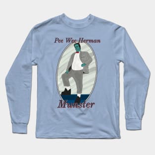 Pee Wee Herman Munster Long Sleeve T-Shirt